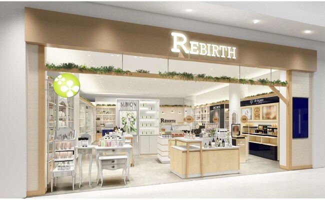 「REBIRTHららぽーと磐田店」にて、2024年4月26日(金)よりアテニア商品を販売開始