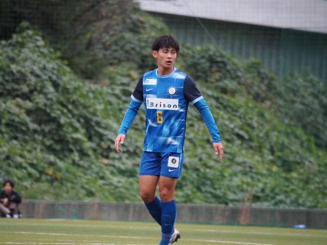 【桐蔭横浜大学】サッカー部 笠井 佳祐選手　2025シーズン「アルビレックス新潟」へ加入内定