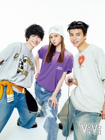 ViVi６月号「Tシャツ(ハート)オールスター’24」ViViモデルとゆかりのある方や話題の人気者たちが旬のイケてるTシャツを着こなして登場！