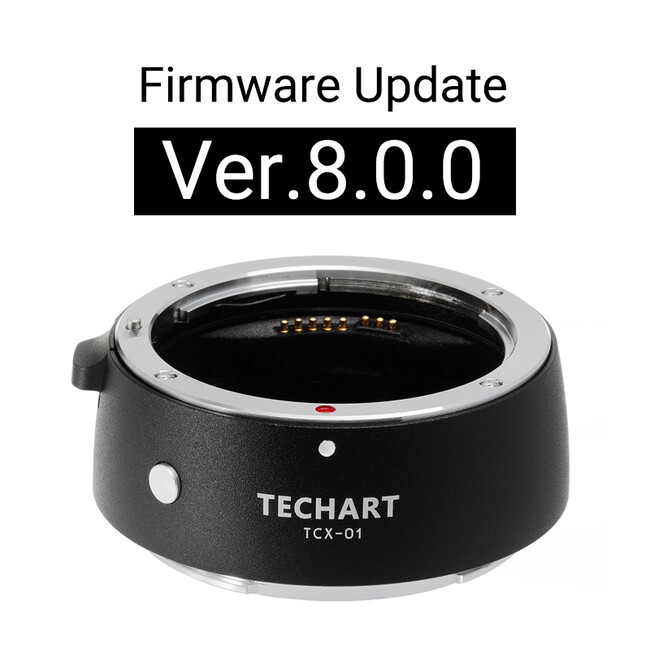 TECHART TCX-01 ファームウェアアップデート: Ver.8.0.0 公開
