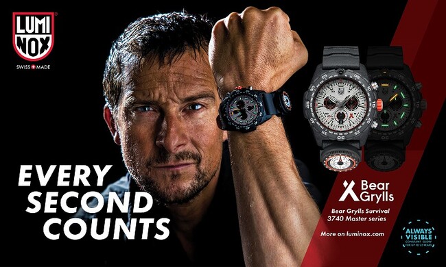 【腕時計ルミノックス】世界を代表するサバイバル冒険家Bear Grylls(ベア・グリルス）シリーズから新モデル発売！