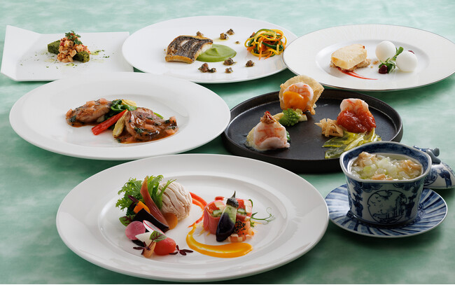 【浅草ビューホテル】中国料理とフランス料理。それぞれの味わいを堪能いただける５・６月の「シェフ＆シェフ」コース料理
