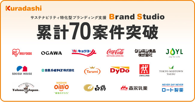 クラダシがサステナビリティ特化型ブランディング支援「Brand Studio」事業を拡大
