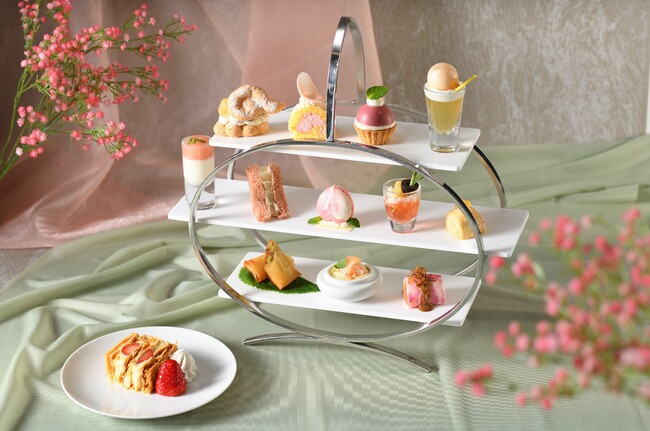 【THE GRAND GINZA】桃づくしのアフタヌーンティーが期間限定で登場