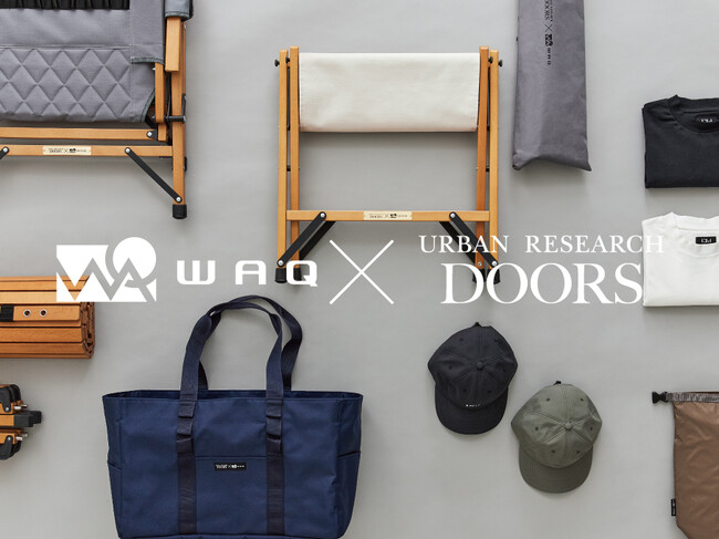 【4月26日(金)発売】 WAQ × URBAN RESEARCH DOORS コラボレーション第2弾がリリース！