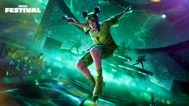 リズムゲーム「FORTNITE FESTIVAL」 シーズン3が開幕！アイコンとして「ビリー・アイリッシュ」が登場！