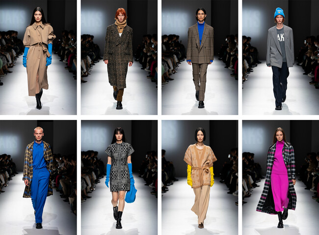 DAKS、130周年アニバーサリーコレクションショーを開催