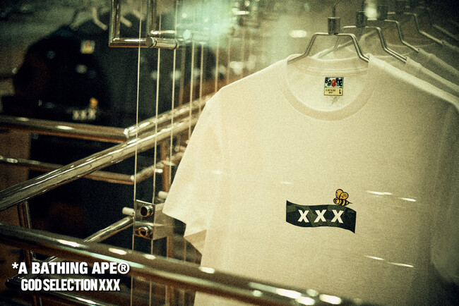 A BATHING APE(R)︎ × GOD SELECTION XXX