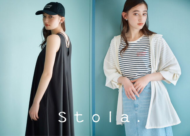 Stola.(ストラ)、ブランド初のラッシュガードアイテムが登場！レジャーからタウンまで夏の快適を約束