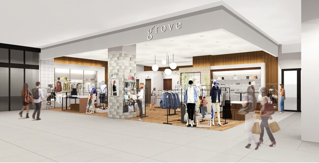 【grove】注目の大型商業施設！「昭島モリタウン」内に4月26日（金）オープン
