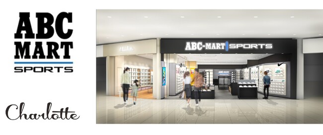 ABC-MART SPORTS / Charlotte イオンモール木更津店　2024年4月26日(金) オープン