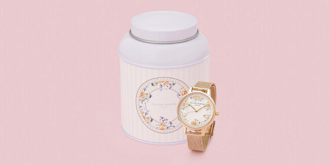 オリビア・バートン（OLIVIA BURTON）- 腕時計とフレーバードティーのスぺシャルセット発売