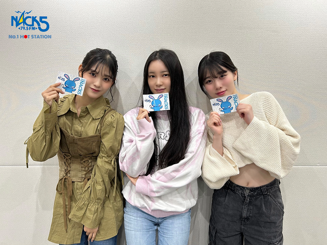 ME:IのMIU、RAN、AYANEの3人が自らプレイリストを紹介＆トークする4日間！FM NACK5『ALL The Feels』