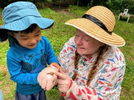  ▲Awaji Kids Gardenの様子