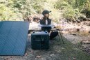 大容量ポータブル電源AC180+200WソーラーパネルPV200 大容量ポータブル電源AC180+200WソーラーパネルPV200