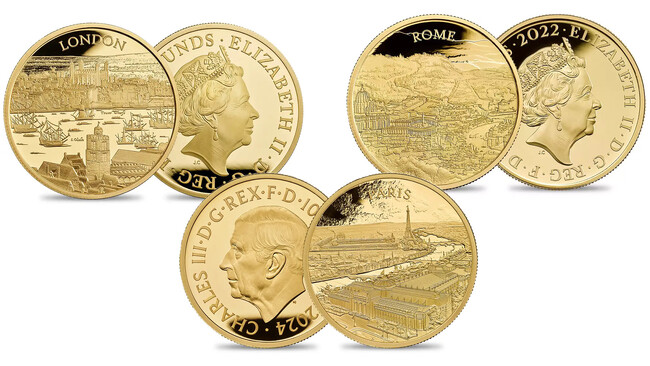 英国王立造幣局の大人気コイン・シリーズ「都市景観」から新作が発売！今回の舞台はパリ