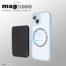 magness マグネット スマホレザーカードポケット