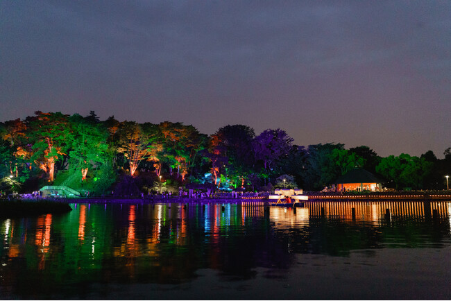 今年で7年目 史上最大規模・エリアで開催！YohaS 2024 千葉公園にて夜のアートフェス