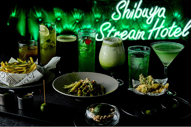 茶道イベントやナイトハイティーなど、渋谷で抹茶の新たな魅力を発見！ホテルでかっこよくカジュアルに抹茶にまみれる「トレント 抹茶ナイト」開催！