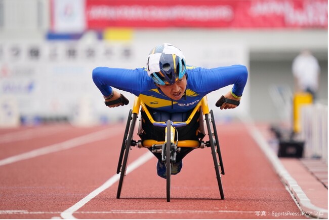 モリサワ所属の佐藤友祈選手が5月17日開幕の神戸2024世界パラ陸上競技選手権大会にて1500m、400m、100mの日本代表派遣選手として出場