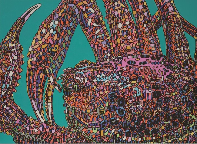 障害者アーティストの絵画作品を展示パソナハートフル『能登半島地震チャリティー絵画展』