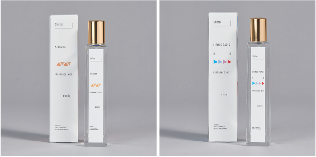 モチーフはリトマス試験紙？　爽やかな香りのフレグランスミストが通販サイト「QurioStore」に登場！