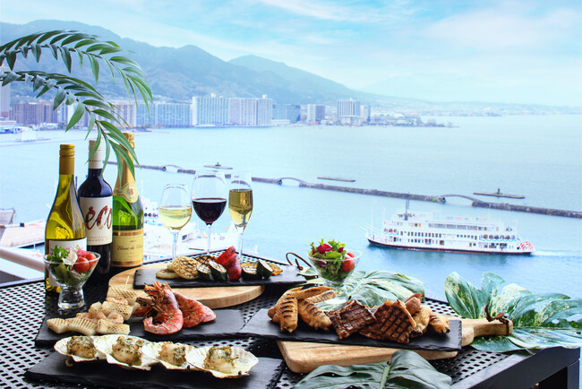 【琵琶湖ホテル】2024年6月1日（土）営業スタート！「屋上アウトドアバーベキュー 星」