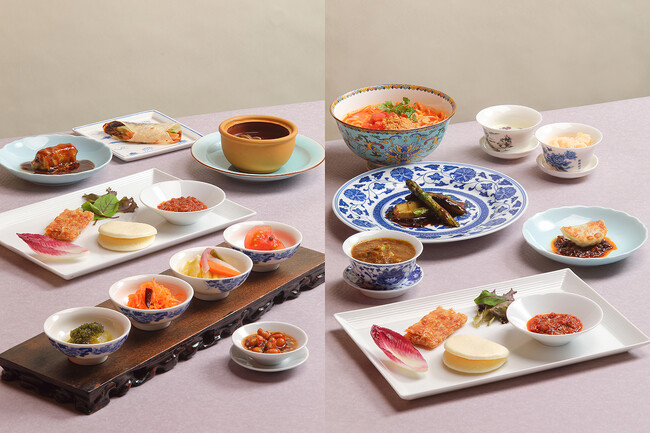 【ホテルメトロポリタン 長野】「食の多様性」に寄り添った中国料理の新メニュー ヴィーガン ディナー コース「皇華素菜」スタート