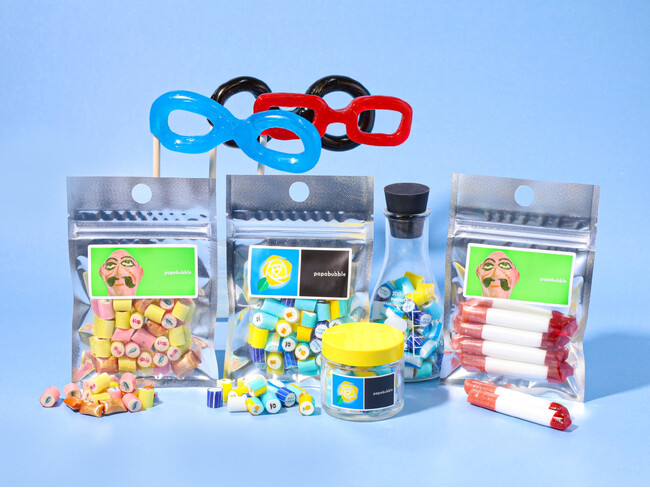 ”パパ”ブブレで、パパを笑顔に！　ユニークなプレミアムキャンディで、パパをワクワクさせる全4種類　PAPABUBBLEの父の日シリーズ　5月16日より発売
