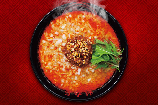 【暑い日こそ、この一杯!】ラー油の辛さがガツンと効いた「特製担担麺」期間限定発売!