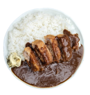 マグロメンチカツカレー