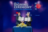 【岡山理科大学】ベトナムの専門学校と理大が教育連携の業務確認書締結