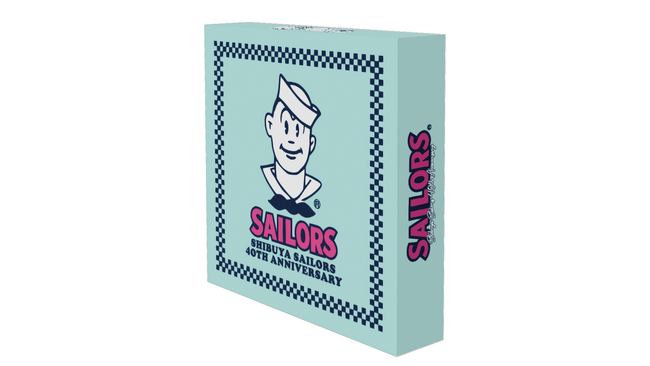SAILORS(セーラーズ)渋谷店40周年記念BOXの限定販売および予約開始のお知らせ