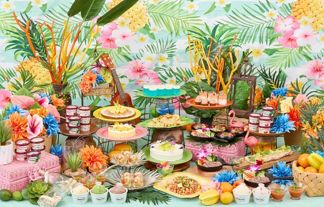 【京王プラザホテル八王子】ハーゲンダッツアイスクリームが食べ放題！トロピカルリゾート気分が味わえるお料理とスイーツで一足早い夏を満喫「サマーリゾートブッフェwith ハーゲンダッツ」開催