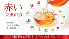 スーパーフード“赤い果実”の力！12種類の植物をブレンドした健康茶「美jin茶」登場！Makuakeにて5月15日から先行販売開始
