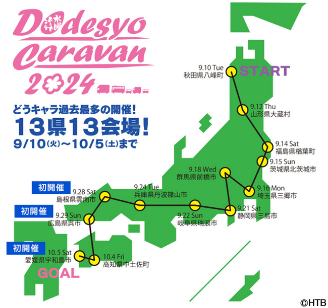「水曜どうでしょうキャラバン」今年も開催！