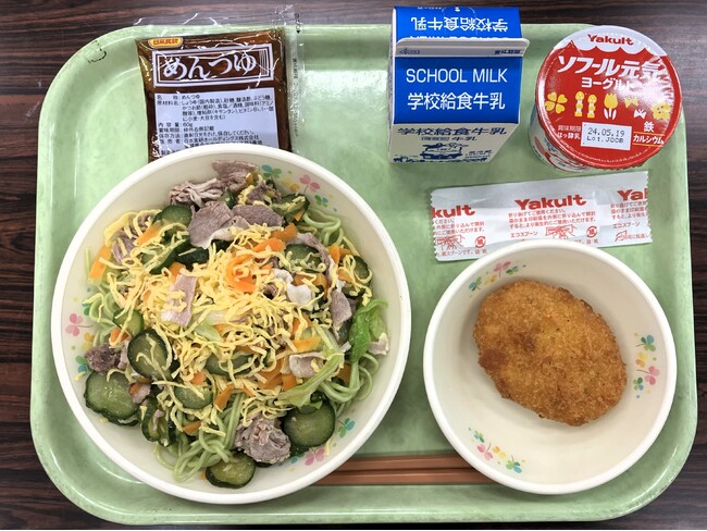 59種類の栄養素を含む石垣島ユーグレナが日本で初めて給食メニューに導入されました