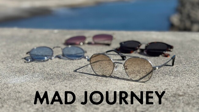 全12型36種類のサングラスで、いつもとは違う自分に出会う「MAD JOURNEY」新作登場
