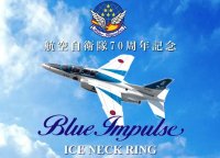 航空自衛隊70周年記念“ブルーインパルス”デザインの宇宙素材「アイスネックリング」がMakuakeで2,000％超を達成！～最大40％のディスカウント！6月26日(水)まで予約販売実施～