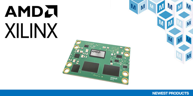 マウザー、AMD/XilinxのKria(TM) K24 SOMの取り扱いを開始
