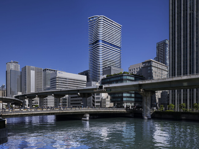 日本初、「フォーシーズンズホテル」とマンションが一体となった超高層複合タワー「ONE DOJIMA PROJECT」竣工