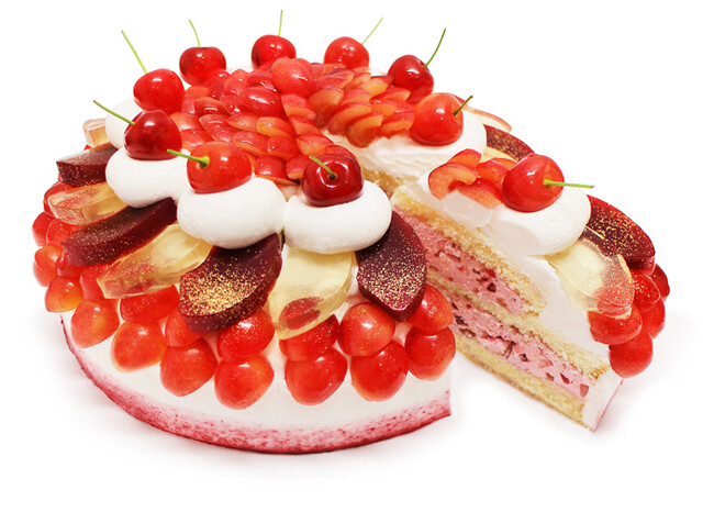 カフェコムサは毎月22日がショートケーキの日!5月はさくらんぼのショートケーキが登場