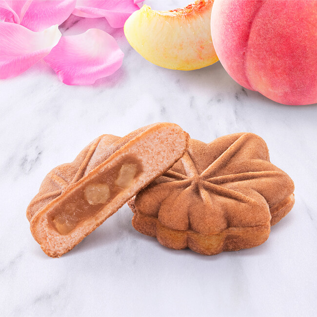 福山市限定の新しいもみじ饅頭「薔薇とピーチもみじ」が新発売!広島菓子処にしき堂より