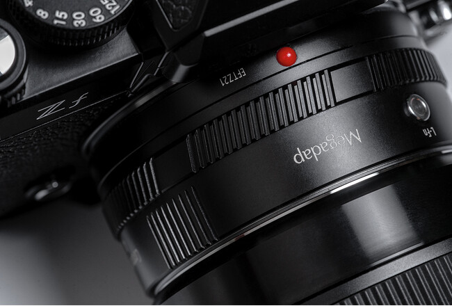 Megadap EFTZ21（キヤノンEFマウントレンズ → ニコンＺマウント変換）電子マウントアダプター発売