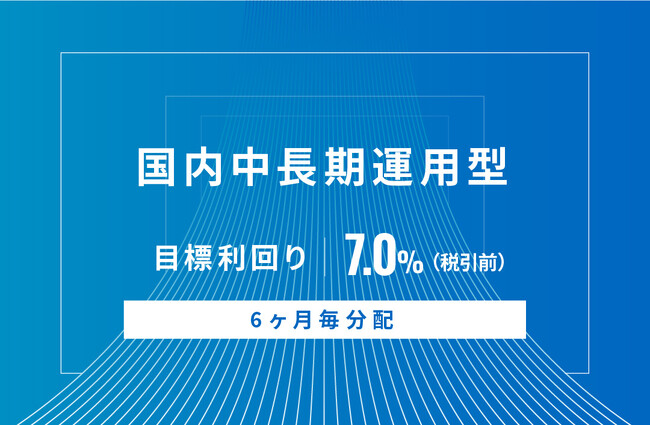 オルタナティブ投資プラットフォーム「オルタナバンク」、『【6ヶ月毎分配】国内中長期運用型ID705』を公開