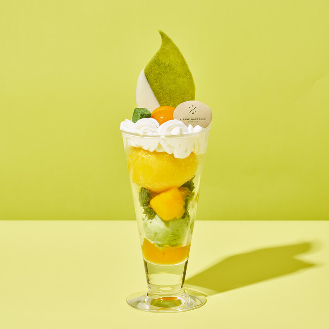 ピエール マルコリーニのカフェで楽しむ夏の新メニュー