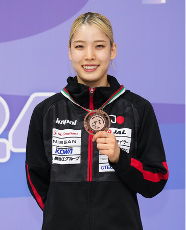 【フェンシング】女子サーブル ワールドカップ大会(ブルガリア/プロヴディフ)で江村美咲が銅メダル獲得！