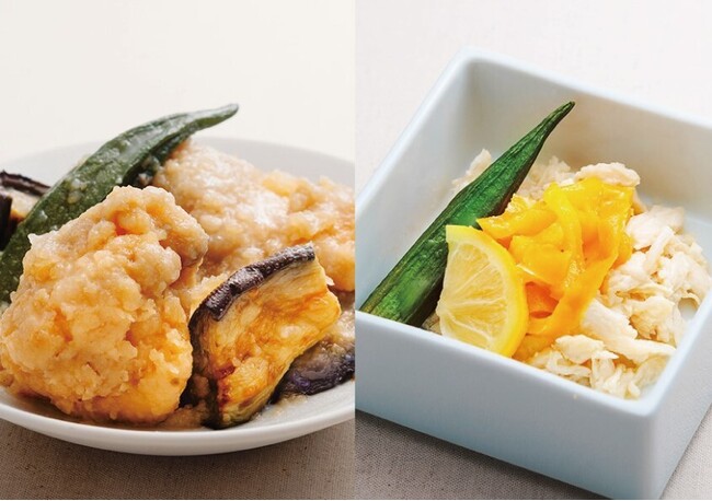 にんべん、だしの惣菜専門店より夏野菜をふんだんに使用した爽やかな夏季限定 惣菜3品と弁当2品 「一汁旬菜 日本橋だし場」など8店舗で新発売