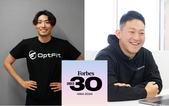 代表取締役CEOの渡邉、取締役CTOの荒川が「FORBES 30 UNDER 30 ASIA 2024 LIST」に選出