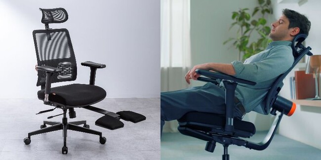 新感覚でフルバックサポート！多機能で究極のエルゴノミクスメッシュチェアを5月22日発売